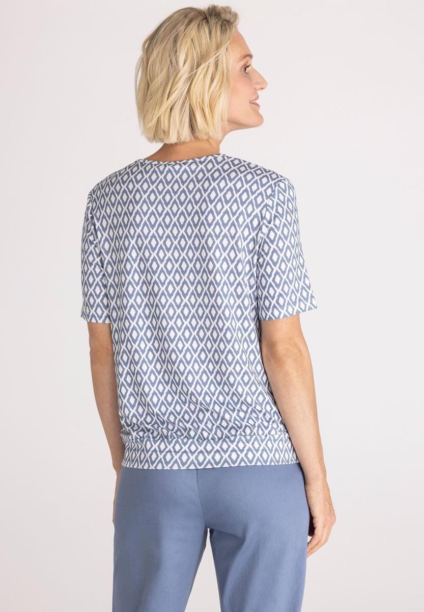Frank Walder Blouse 716422 Blauw 3
