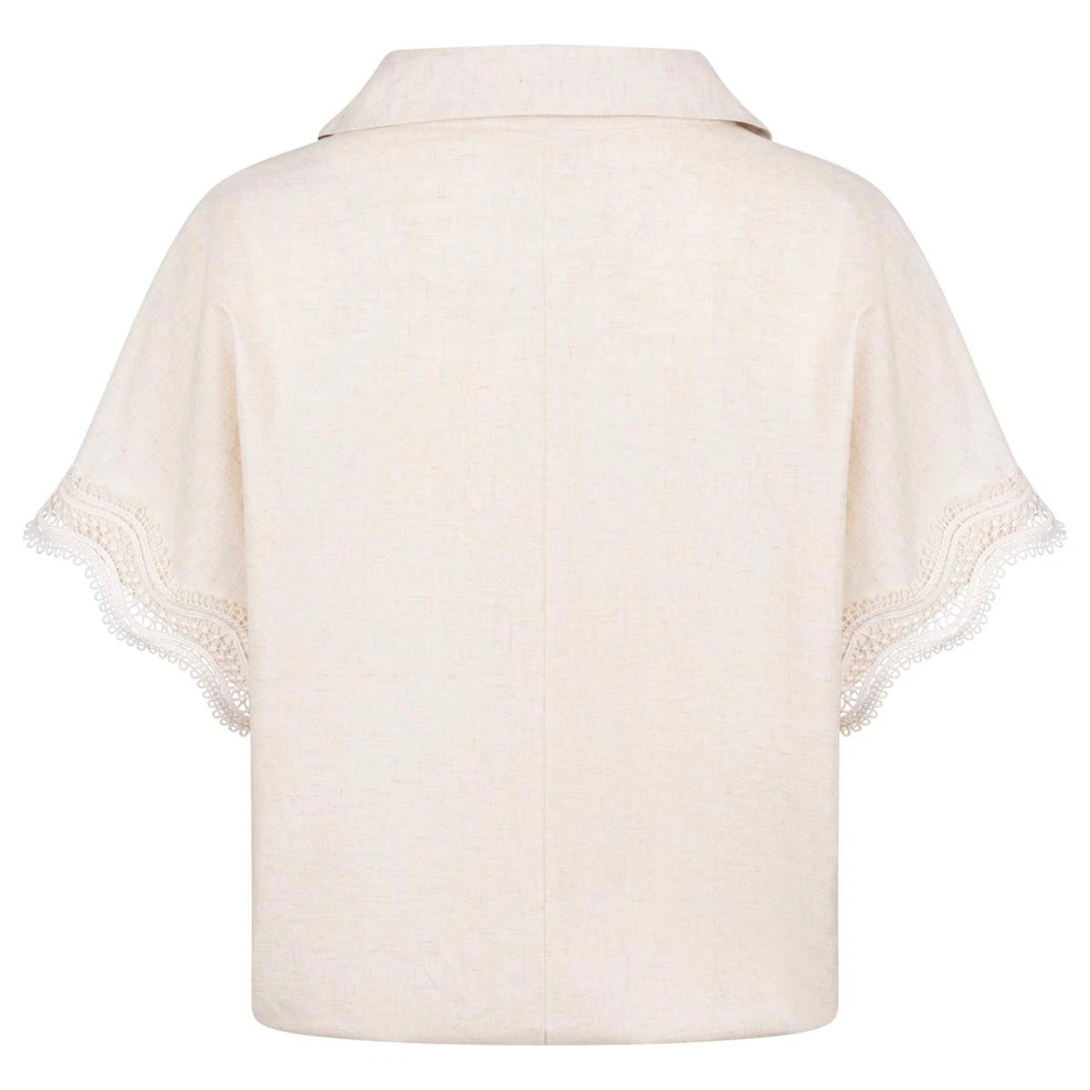 NUKUS Blouse Daniel Beige 4