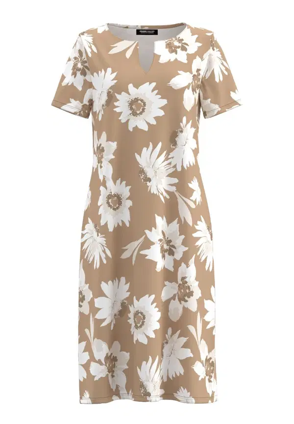 Frank Walder Jurk S62104501 Beige 1