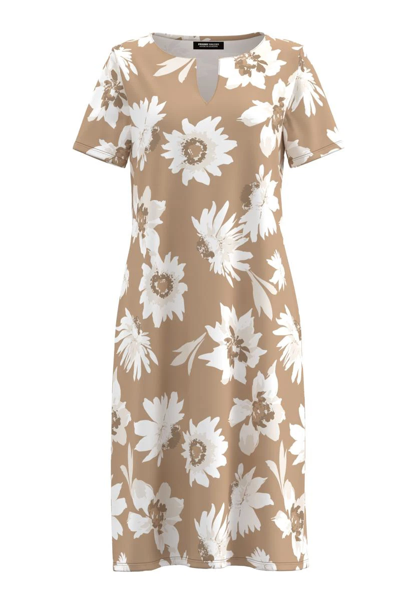 Frank Walder Jurk S62104501 Beige 1