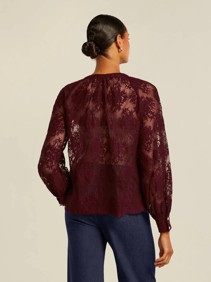 Beaumont Collectie Blouse Caroline Rood 3