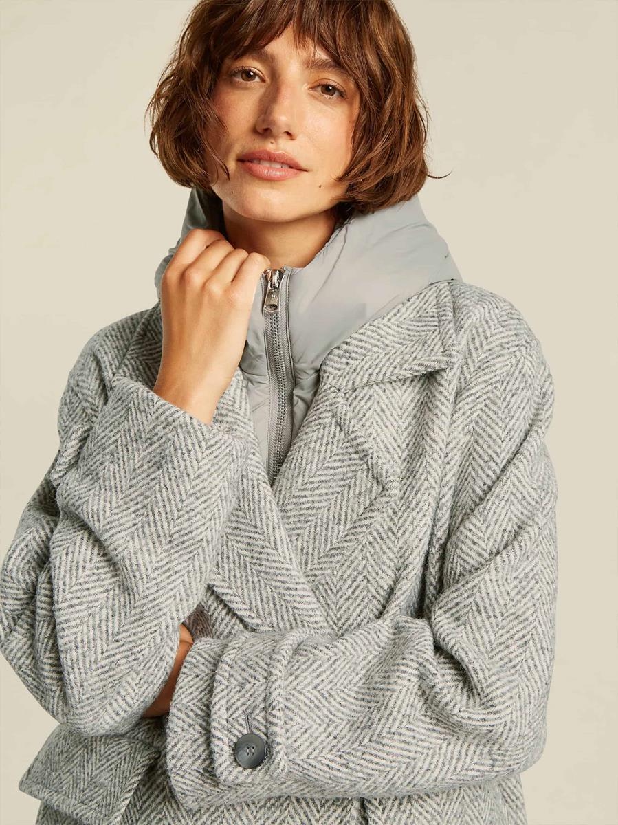 Beaumont Mantel Avril Grijs 6