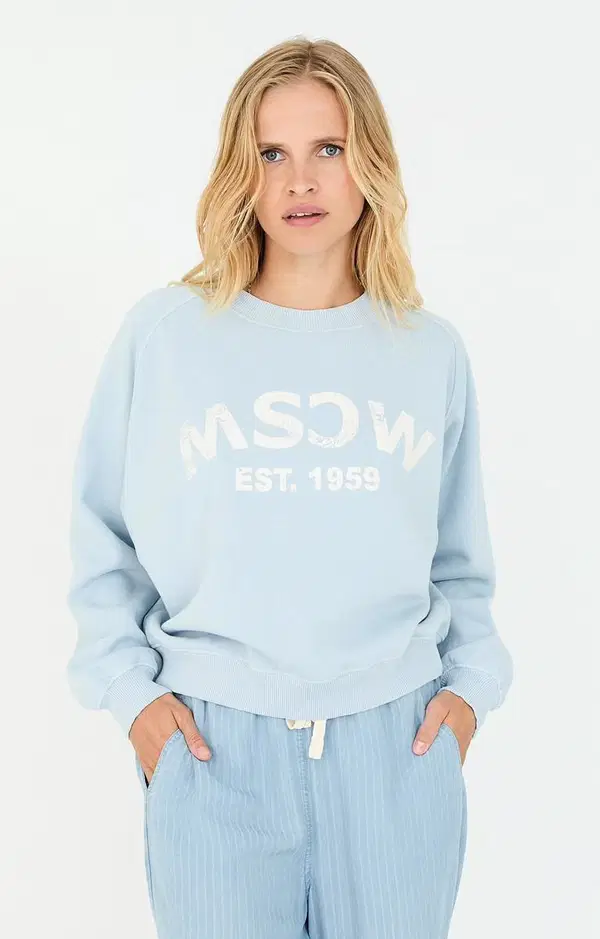 Moscow Sweater Pepper Blauw 1