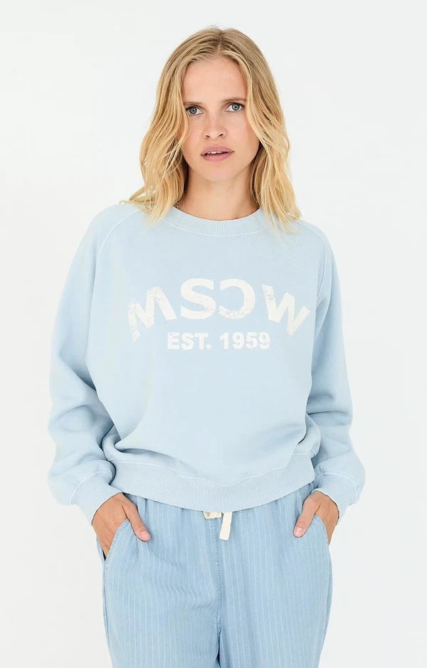 Moscow Sweater Pepper Blauw 1