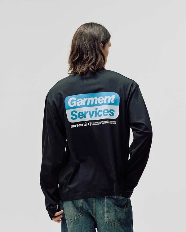 Bareen Longsleeve Garment Zwart 1