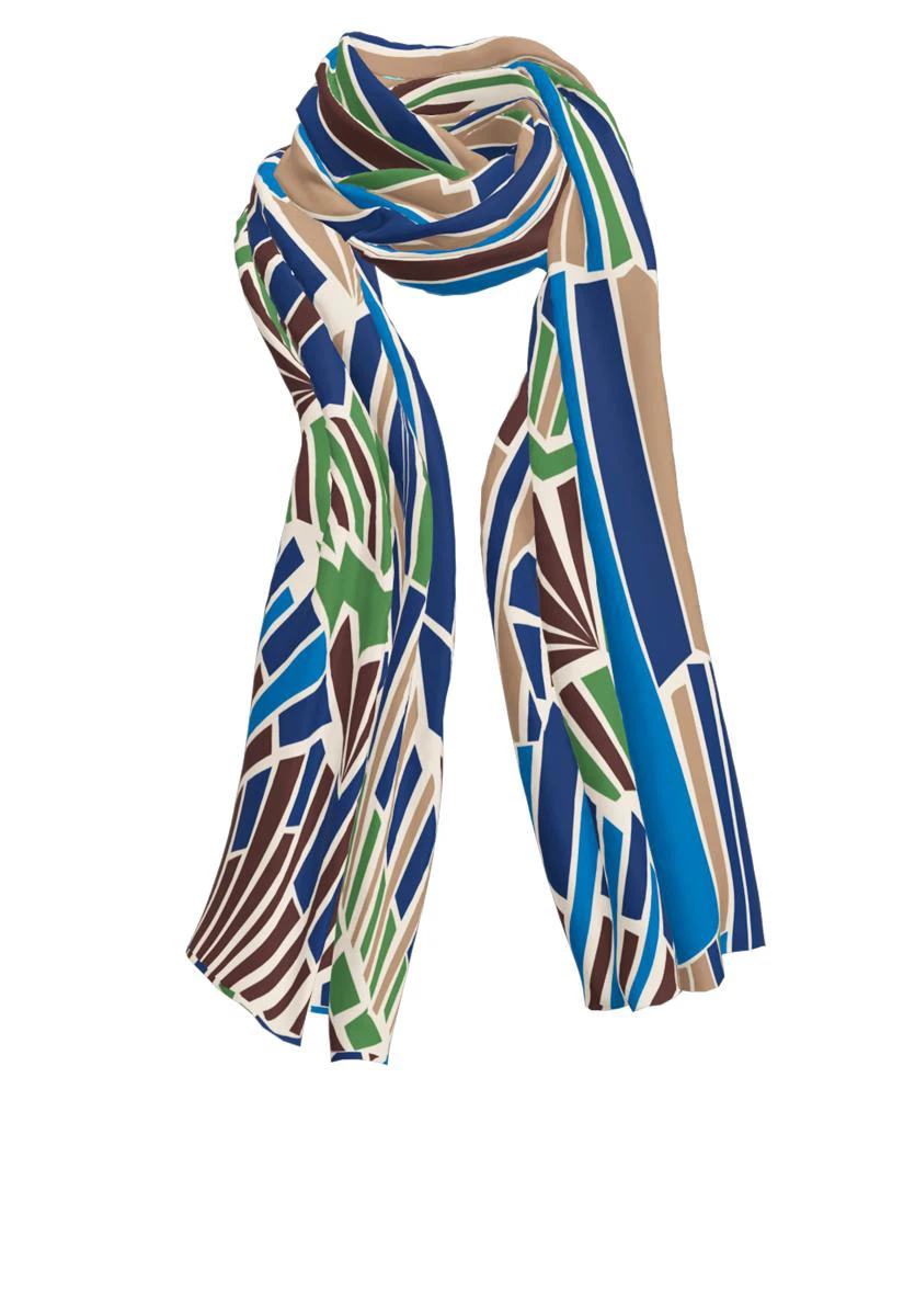 Bianca Sjaal 87510 Blauw 6