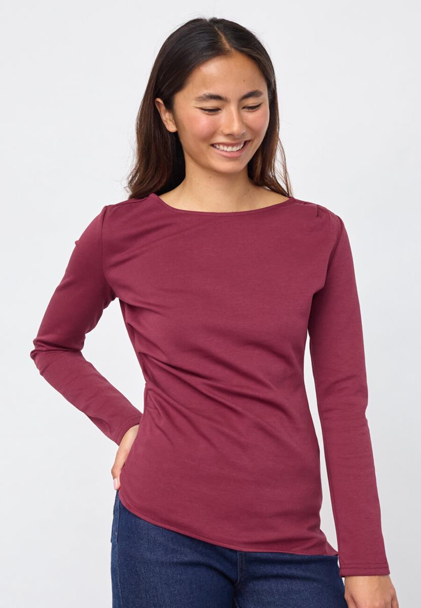 Sisters Point Longsleeve Veda-Ls.Top Rood 1