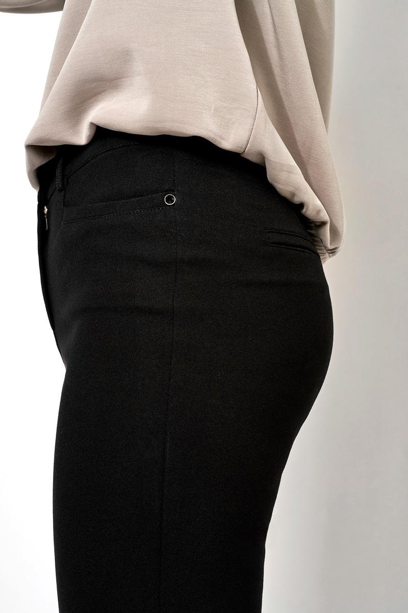 TONI TONI Pantalon Jolie Turn Up Zwart 3