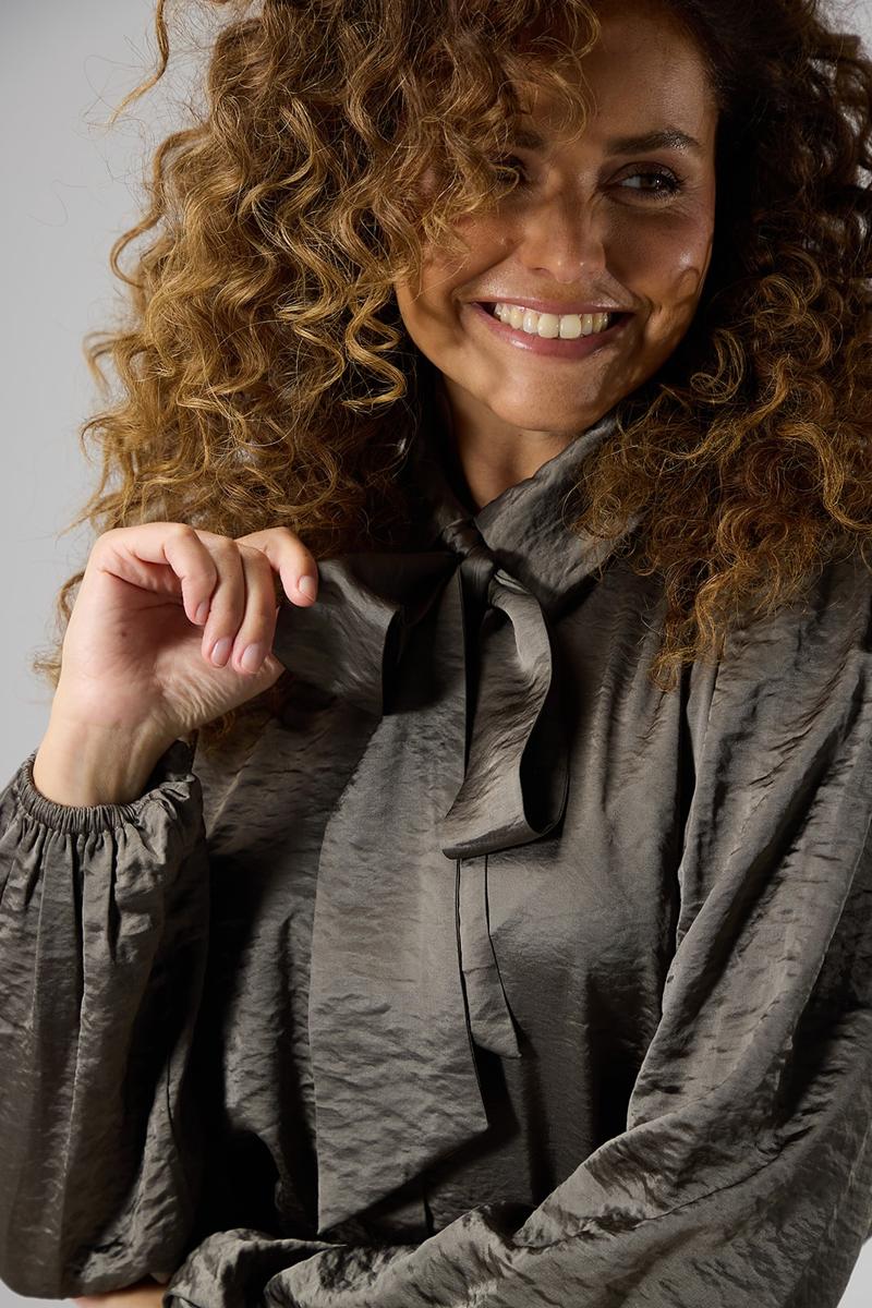 Label DOT Blouse 2621016 Taupe 6