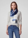 Rabe Sjaal 57-125940 Blauw 4