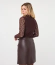 EsQualo Longsleeve F26.30504 Bruin 6