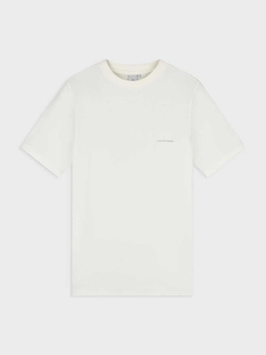 Law of the Sea T-Shirt Kastor Off-White 4