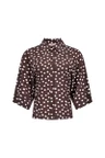 Studio Anneloes Blouse Fabienne Dot Bruin 2