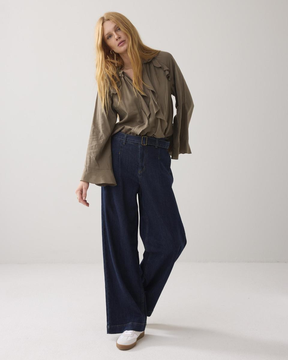 Summum Blouse 2s3340-12173 Groen 4