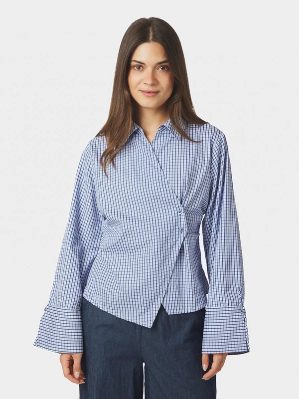 Neo Noir Blouse Fenli Blauw 1