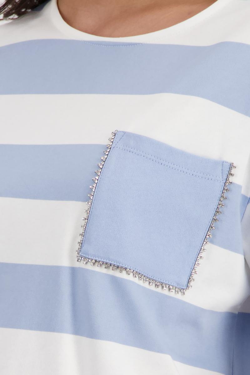 Monari T-Shirt 410844 Blauw 4