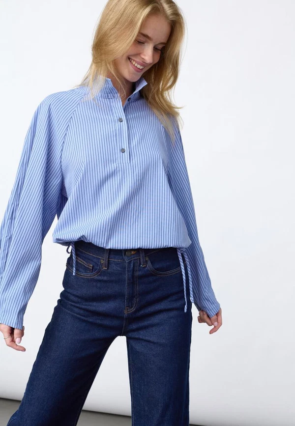 Sisters Point Blouse Edwin-sh Blauw 1