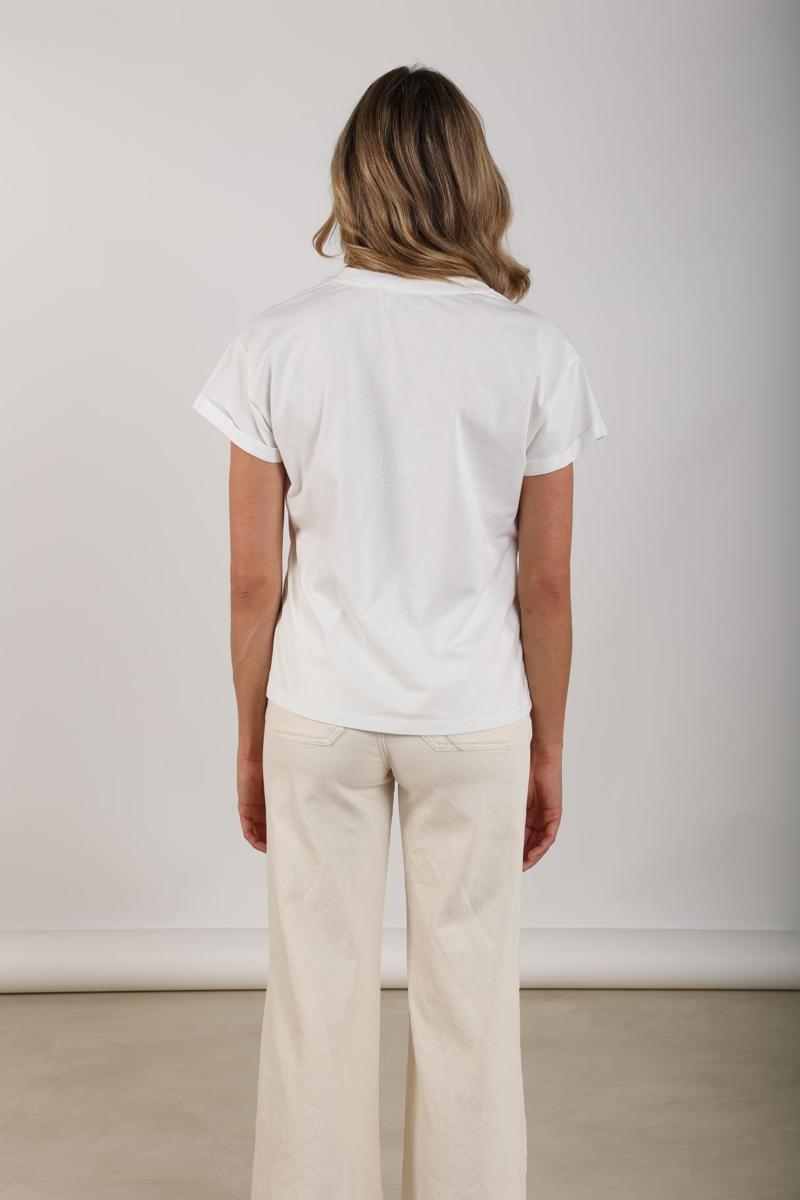 NUKUS T-Shirt Rowena Off-White 3