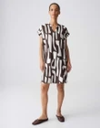 OPUS Jurk Wulana Dune Bruin 1