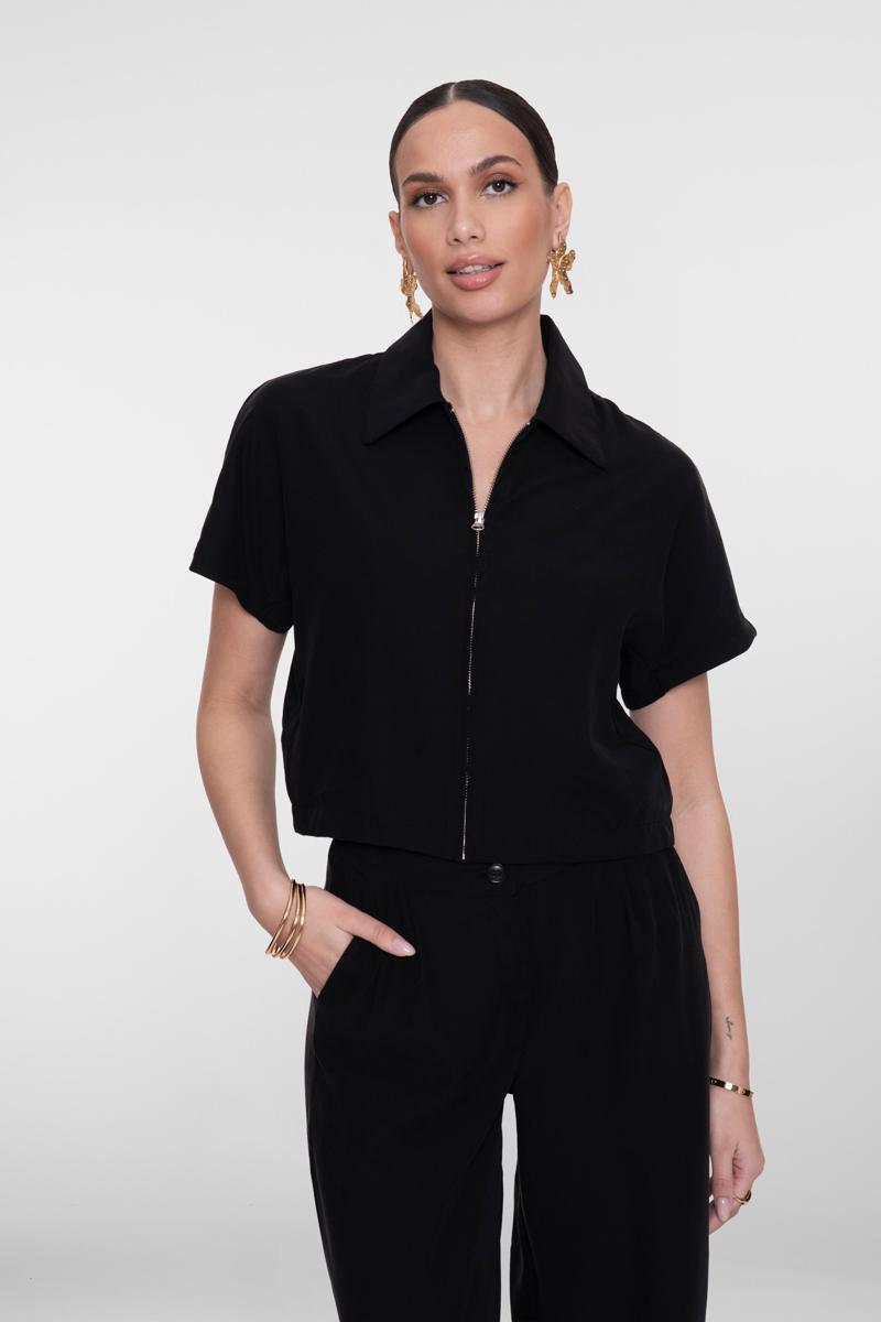 Geisha Blouse 63285-20 Zwart 1