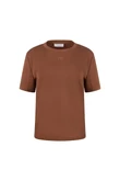 NUKUS T-Shirt NKF04012 Bruin 1