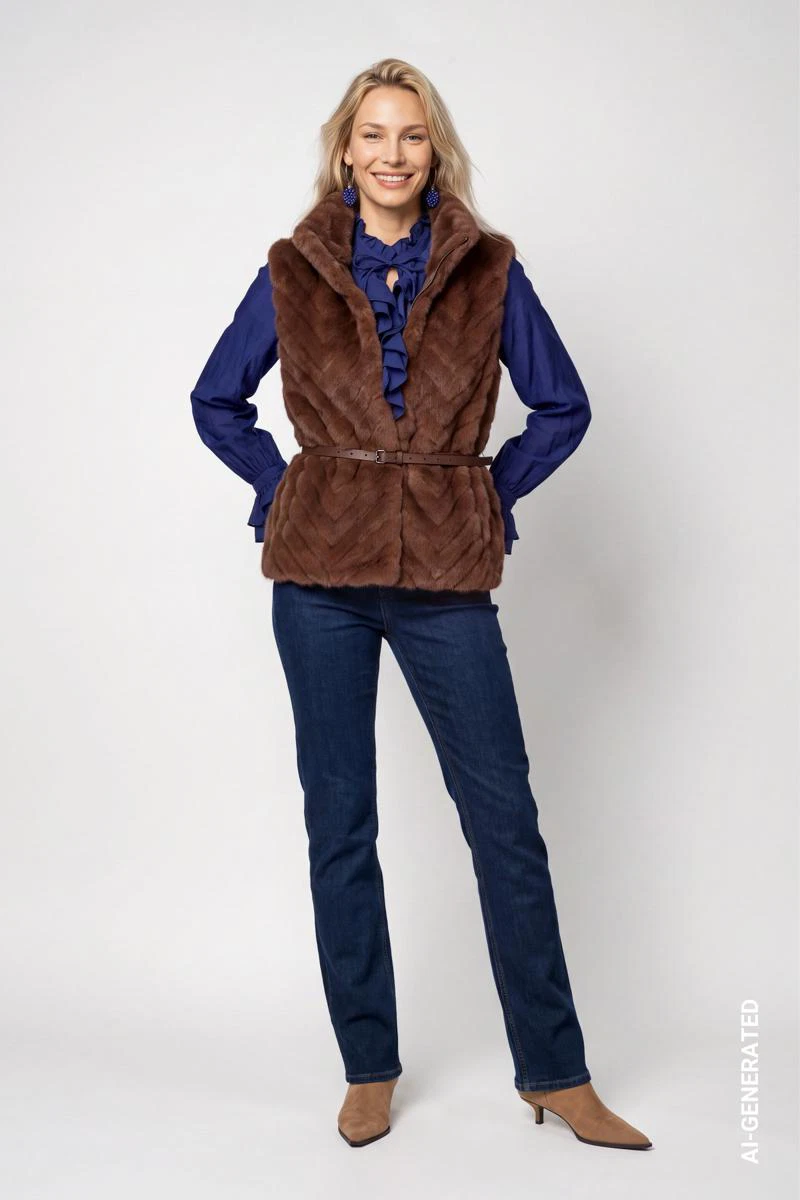 Monari Vest 810468 Beige 2