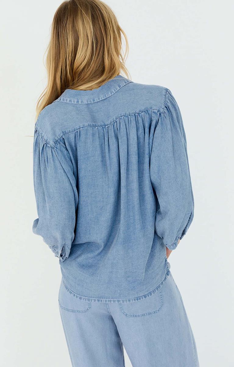 Moscow Blouse Jorn Blauw 3