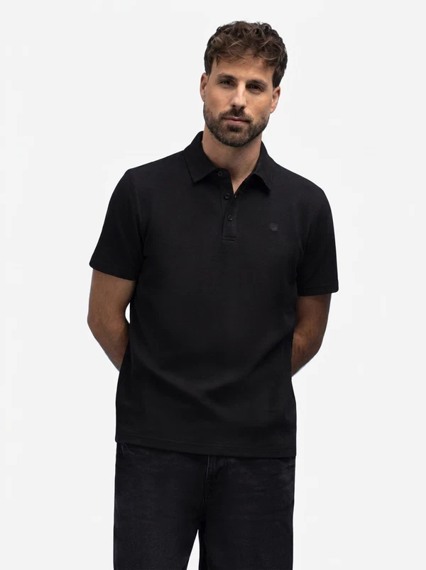 BlueFields Polo 48136061 Zwart 1