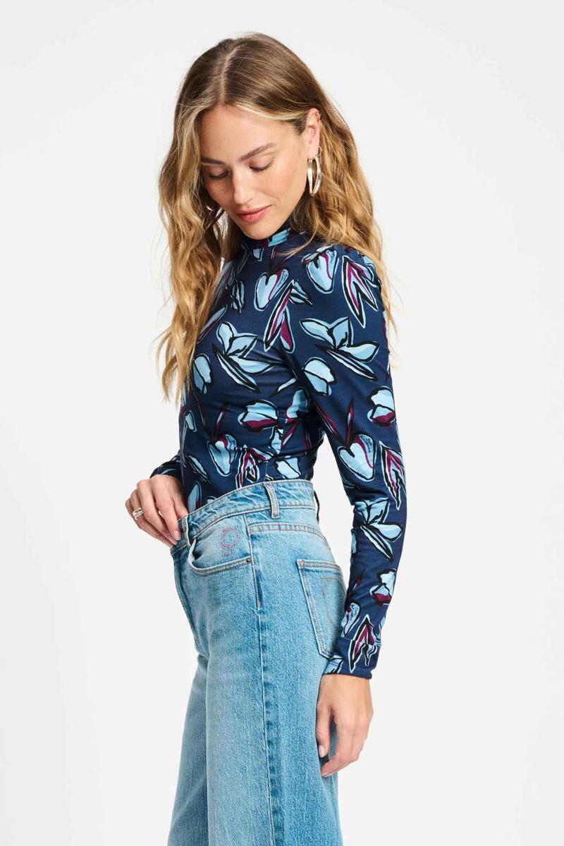 POM Amsterdam T-Shirt SP9334 Blauw 4