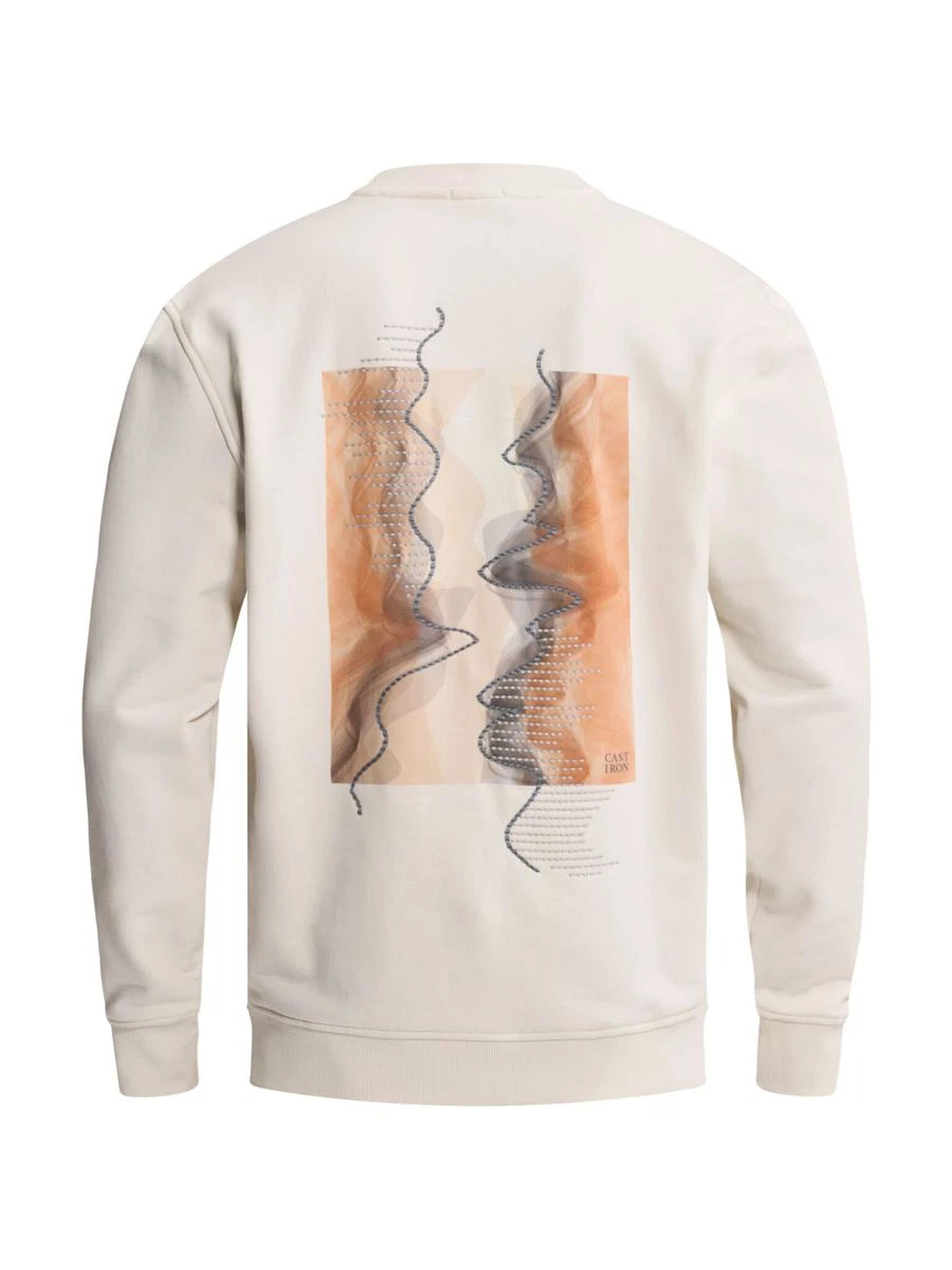 Cast Iron Sweater CSW2608445 Wit 3