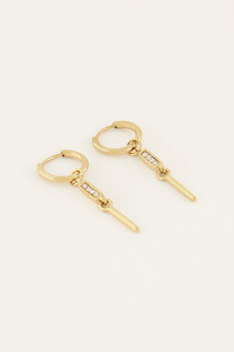 My Jewellery Oorbellen MJ07467 Goud 1