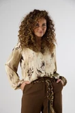 Label DOT Blouse 2621043 Beige 1