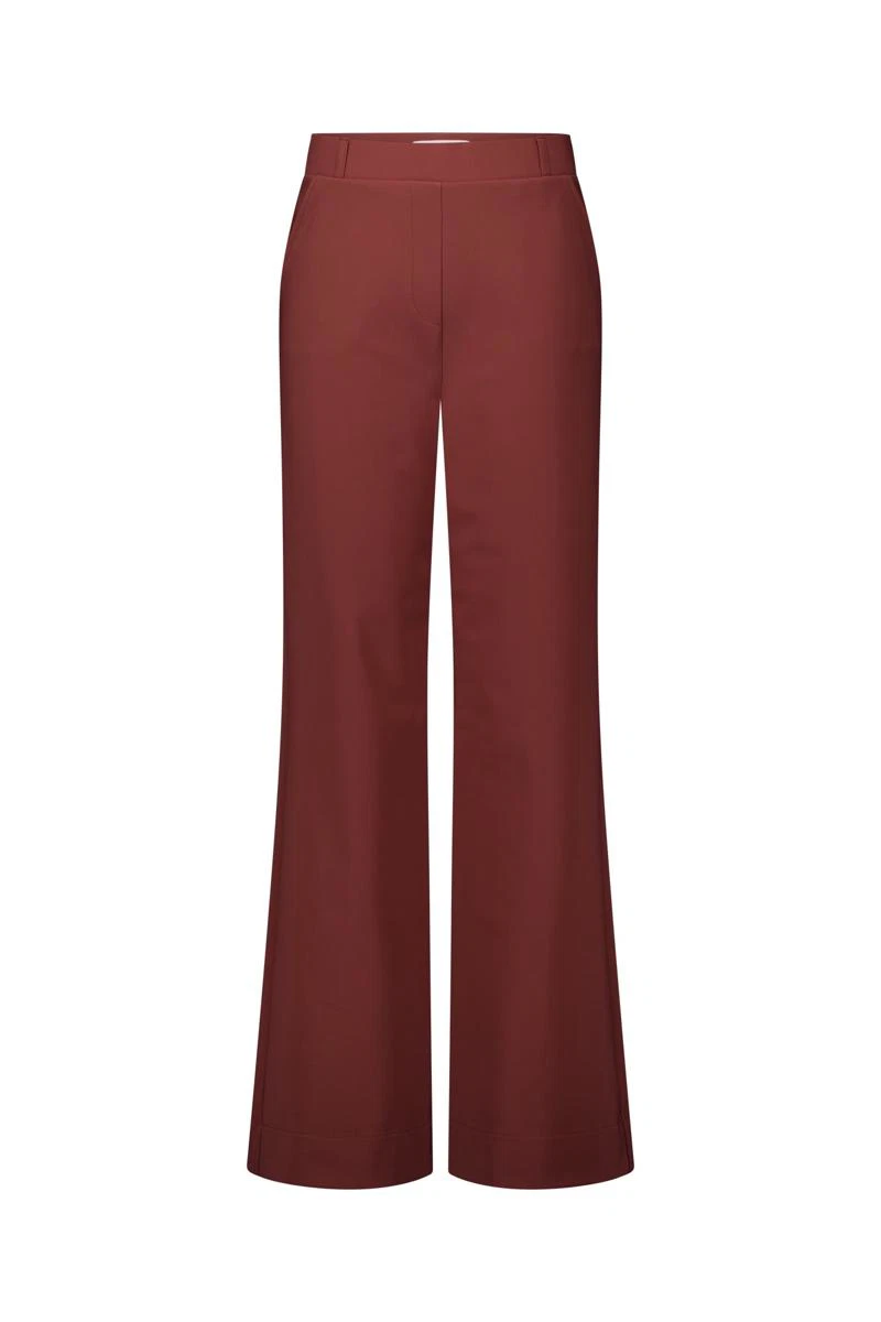 Studio Anneloes Pantalon Lexie bonded trou Bruin 1
