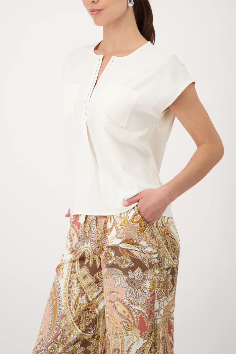 Monari Longsleeve 410766 Zilver 4