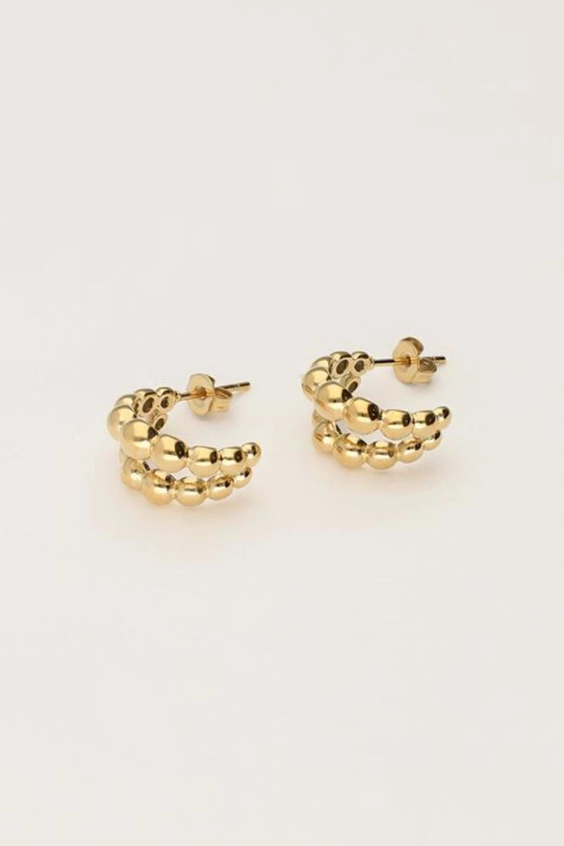 My Jewellery Oorbellen MJ11527 Goud 1