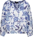 Monari Blouse 410524 Blauw 2