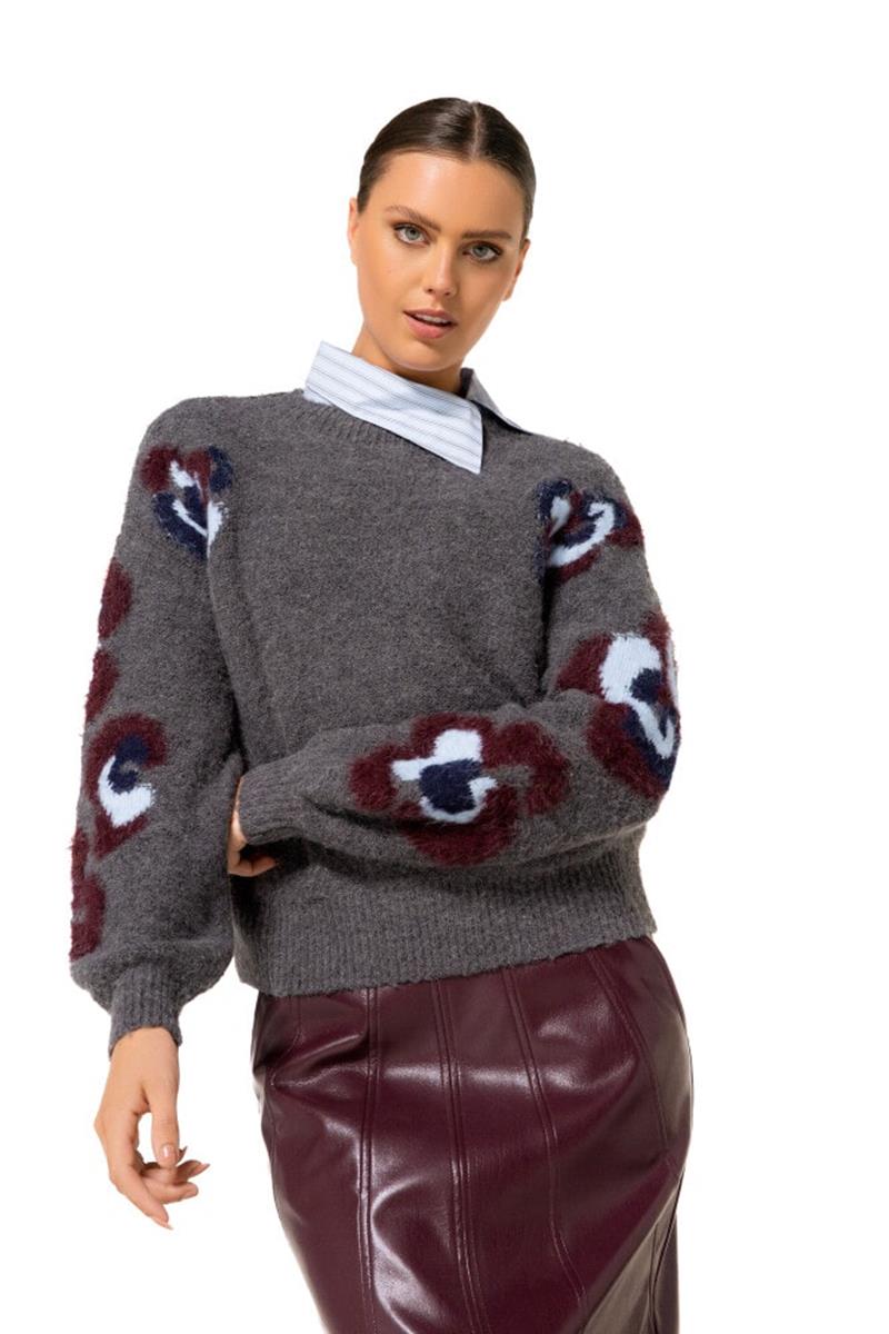 Caroline Biss Trui 4256 Grijs 1