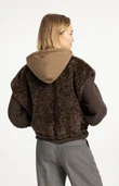 YAYA Bodywarmer 02-021009-609 Bruin 3