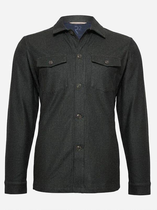 R2 Amsterdam Overshirt 134.OVERSHIRT.008 Groen 1