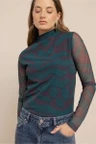 Studio Anneloes Longsleeve Rachel blurred me Groen 6