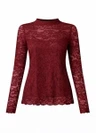 Freebird T-Shirt Talina Jer-Lace-N Rood 3
