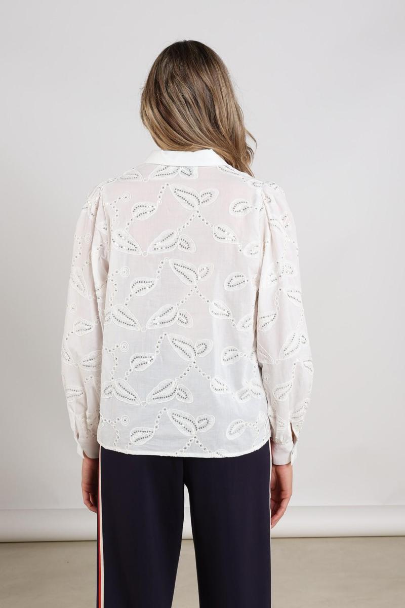 NUKUS Blouse Milanova Off-White 3
