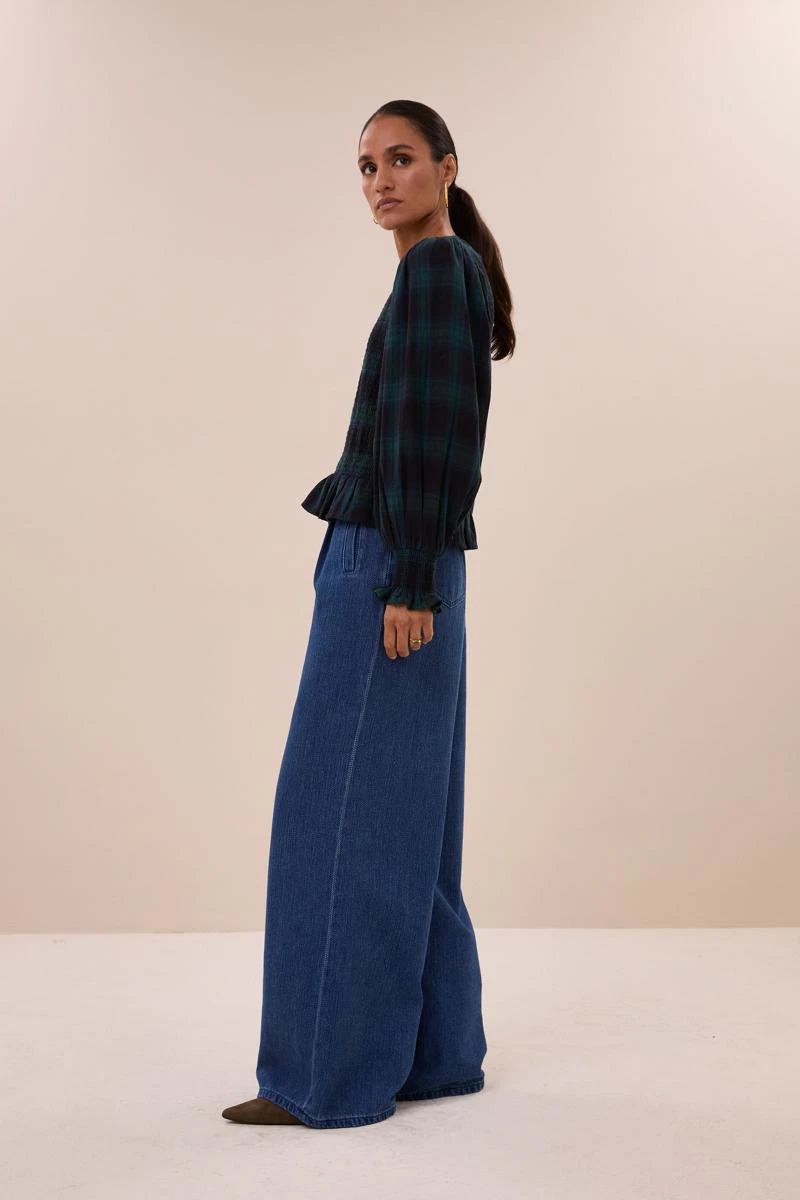 By-Bar Blouse Yena Groen 4