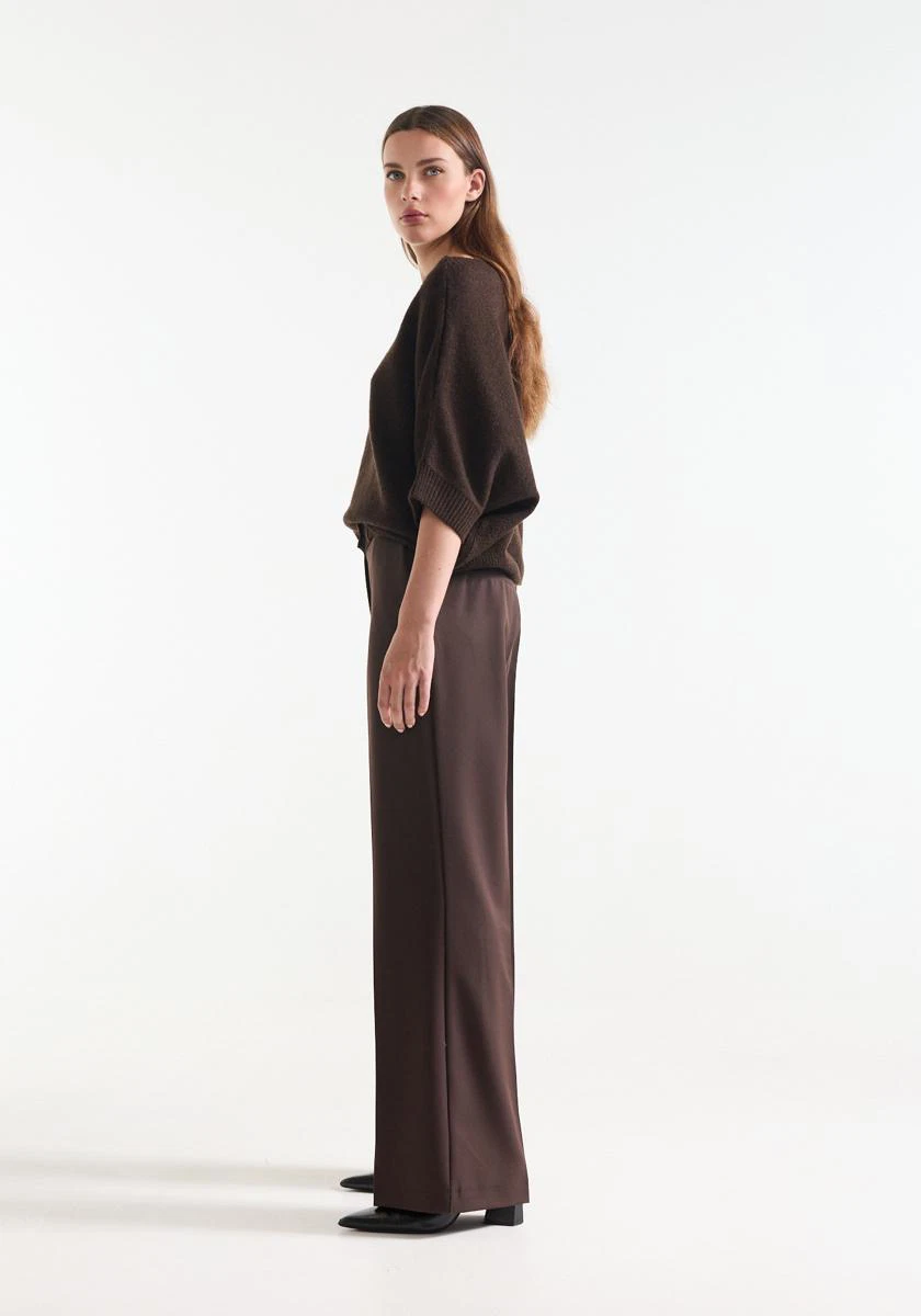 Jansen Amsterdam Pantalon Alice Bruin 4