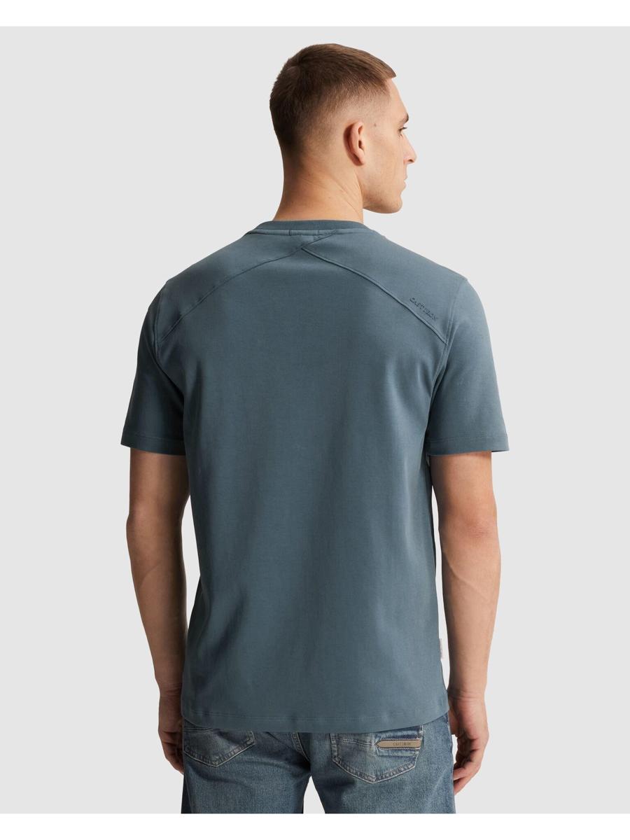 Cast Iron T-Shirt CTSS2604584 Blauw 3