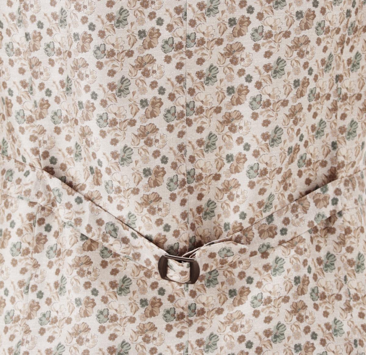 Club of Gents Gilet Plum Beige 5