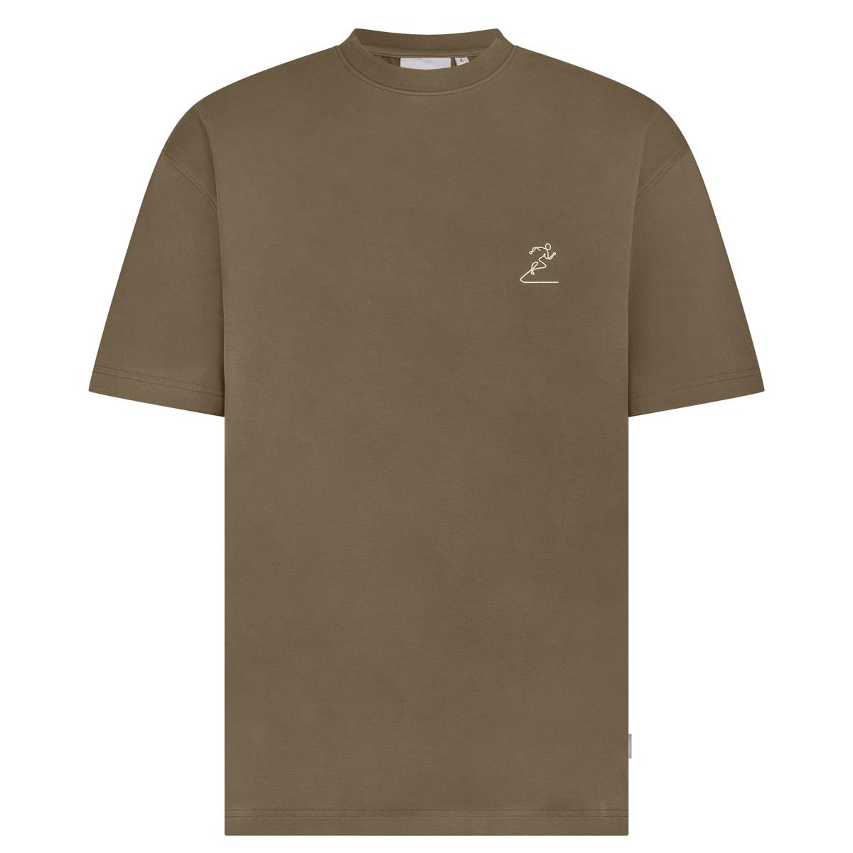 Supply & Co T-Shirt SCO26118DI07 Bruin 2