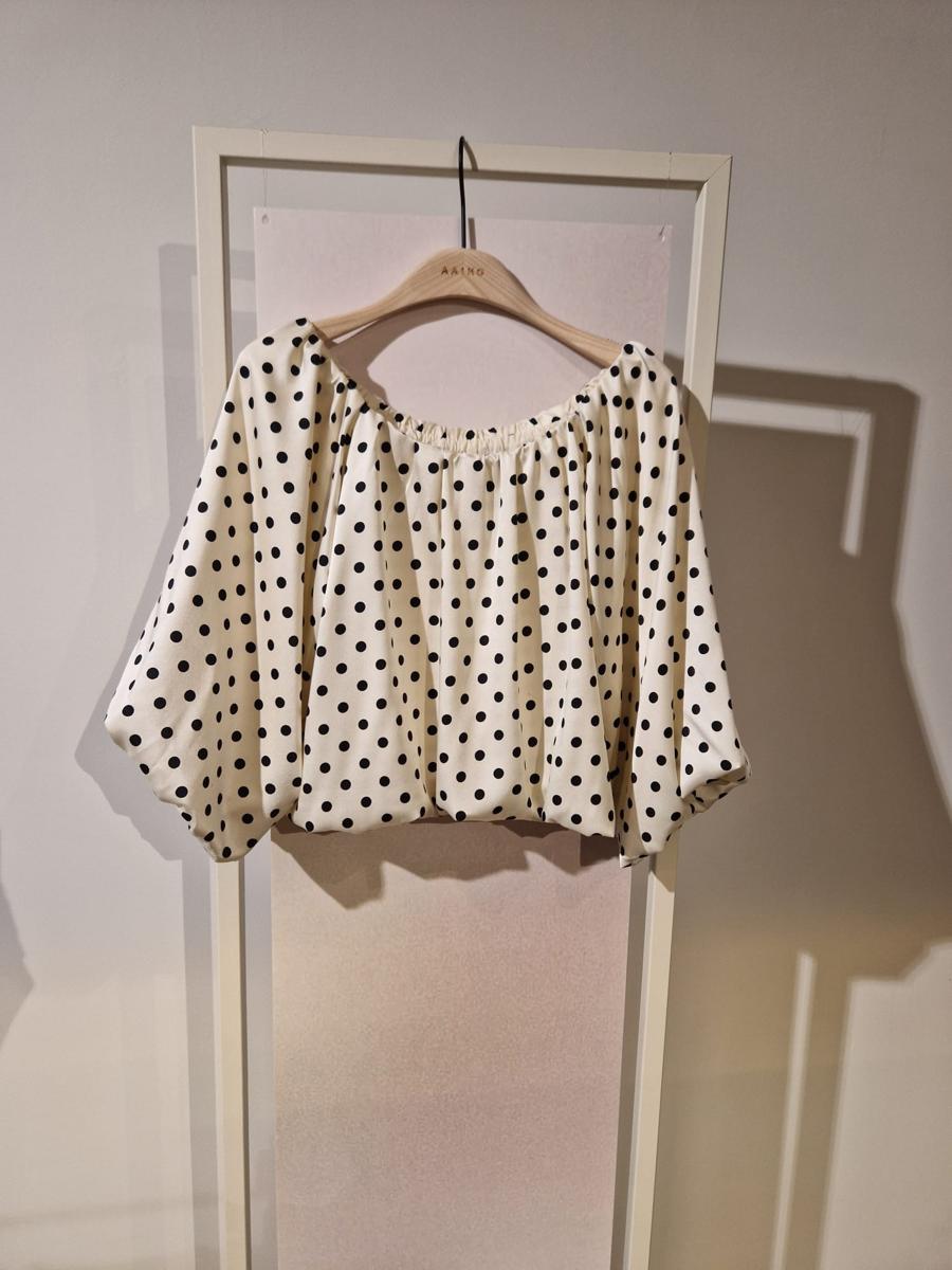 Aaiko Blouse MADDY DOT PES 511 Off-White 1
