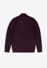 Butcher of Blue Trui Clifden Halfzip Paars 4