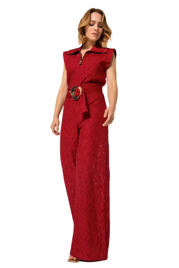 Caroline Biss Jumpsuit 1552 Rood 1